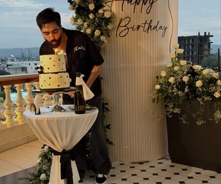 Harrdy Sandhu gives an inside peek into his intimate birthday celebration
