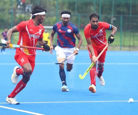 Sr Men Inter-Department Hockey: CRPF, SSCB, CAG. PSPB win