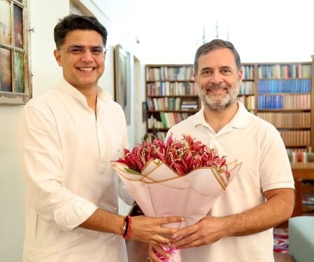 Sachin Pilot meets Rahul, Priyanka after Punjab appointment; 2027 poll strategy discussed