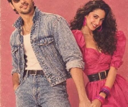 Kiara Advani-Sidharth Malhotra jump on the 80’s AI pic trend