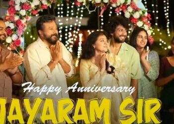 ‘Good News’ unit surprises actor Jayaram on wedding anniversary; family of actor joins him on sets on special day!