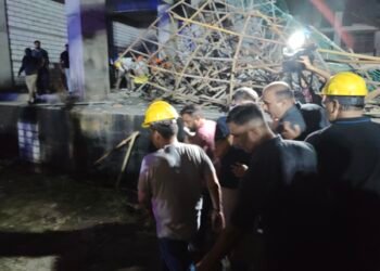 HM Shah speaks to Gujarat CM, Dy CM after slab collapse; all injured workers safe