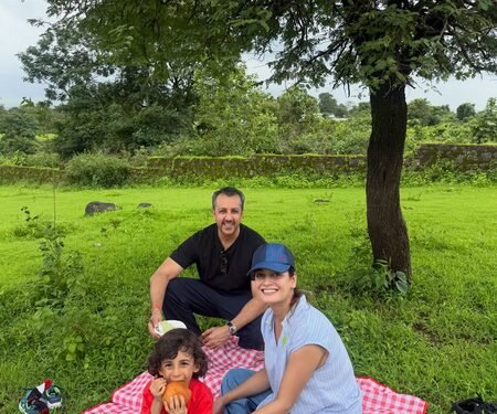 Dia Mirza steps away from ‘endless cycles of consumption’, shares serene family moments
