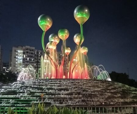 NDMC ready with a green, illuminated welcome for BRICS delegates