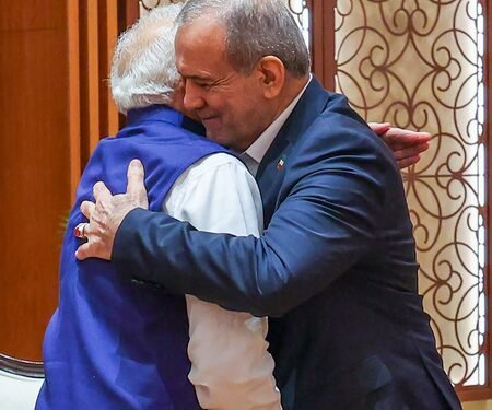 Iran President departs India after attending BRICS Summit
