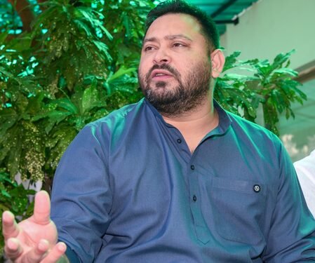Tejashwi Yadav targets BJP over ‘Aashirwad Ka Diya’ campaign amid Bihar floods