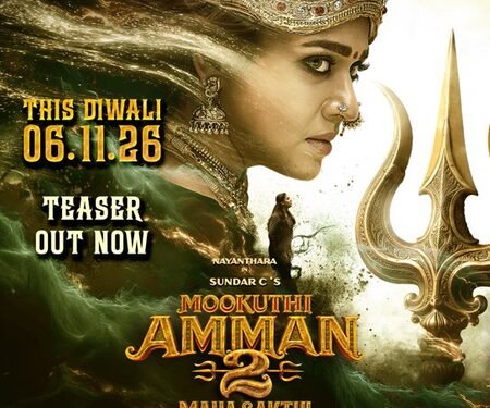 Nayanthara-starrer ‘Mookuthi Amman 2’ to hit screens on November 6; gripping teaser released!