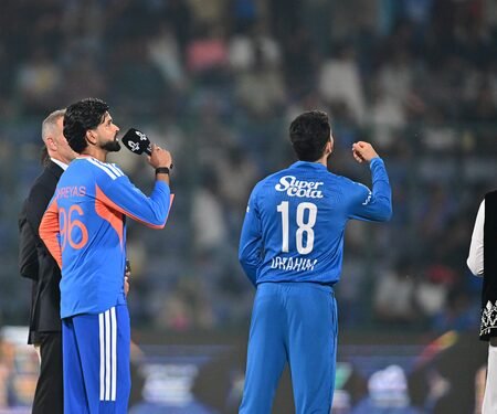 2nd T20I: Bishnoi replaces Chakaravarthy as India bowl against unchanged Afghanistan