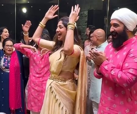 Shilpa Shetty on her paper mache Bappa: ‘We consciously moved from Plaster of Paris to clay’