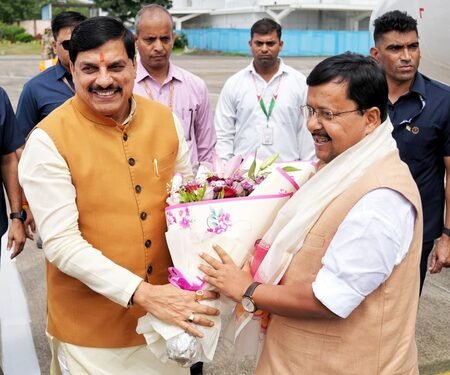 Nitin Nabin arrives in Indore on first MP visit as BJP chief, will launch welfare outreach campaign