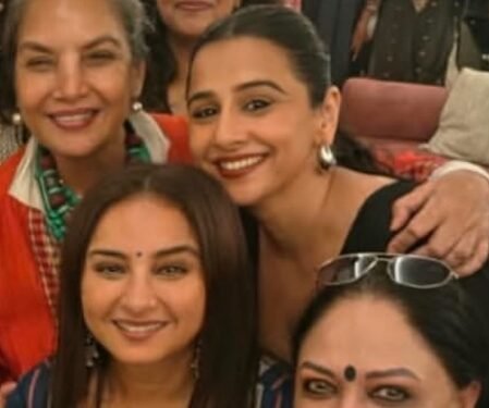 Shabana Azmi thanks Vidya Balan for ‘expressive’ gift ahead of 75th birthday, says it brought a big smile to her face
