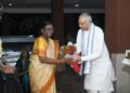 President Murmu arrives in Ekta Nagar ahead of 72nd National Film Awards