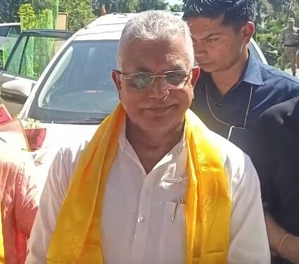 Dilip Ghosh says BJP opposes political violence, terms opposition clashes as ‘drama’
