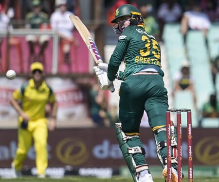 1st ODI: Breetzke, bowlers give South Africa a winning start against Australia in Durban