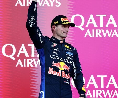 Formula 1: Russell holds off Verstappen to take victory in chaotic Azerbaijan GP