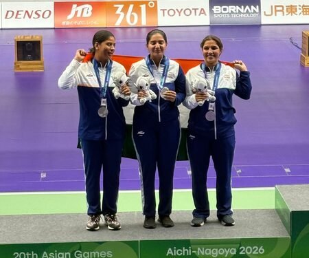 Asian Games: ‘Life has come to a full circle,’ says Aashima after trap team silver