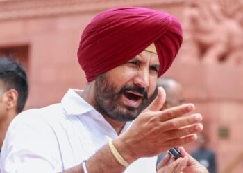 Punjab Congress condemns youth’s detention for waving black flag at CM Mann