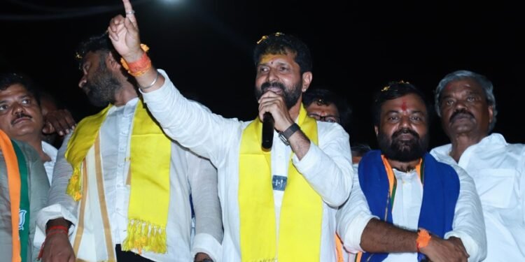 ‘All wickets of corruption must fall’: C.T. Ravi targets Karnataka govt during Bellary Chalo