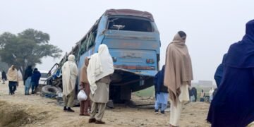 Pakistan: Five killed, 27 injured after bus plunges into drain in Punjab province