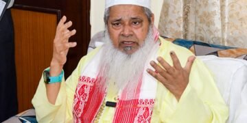 AIUDF alleges BJP rigged Nagaon LS bypoll, claims Ajmal was actual winner