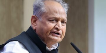 Ashok Gehlot condemns removal of over 70 photographs from Raihan Vadra’s exhibition at Bikaner House