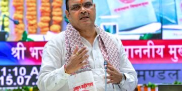Raj CM Sharma, BJP leaders hit back at Kharge’s remark on PM Modi’s father