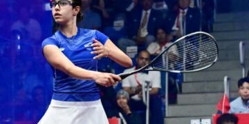 Anahat stuns 8-time world champion Nour ElSherbini in Silicon Valley squash