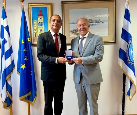 Greece committed to strengthening maritime cooperation with India: Stefanos Gkikas