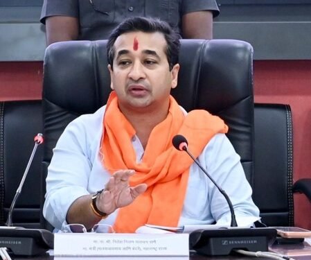 Nitesh Rane accuses Abhijeet Dipke of echoing Pakistan’s script; hails India’s maritime growth