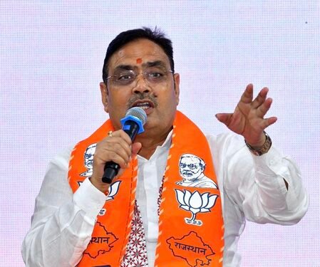 BJP workers must aim for 100 pc victory in Rajasthan panchayat polls: CM Bhajan Lal Sharma