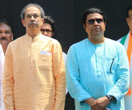 ‘Publicity stunt, display of double standards’: BJP, Shiv Sena on Thackeray brothers’ Garjana Morcha