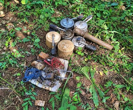 Seven IEDs recovered in Abujhmad during Chhattisgarh Police-ITBP operation