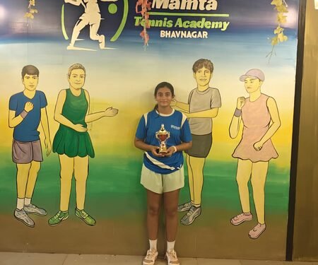 Adani Sportsline Tennis Academy’s Khush, Raghavi finish runners-up at All India Ranking Championship Series