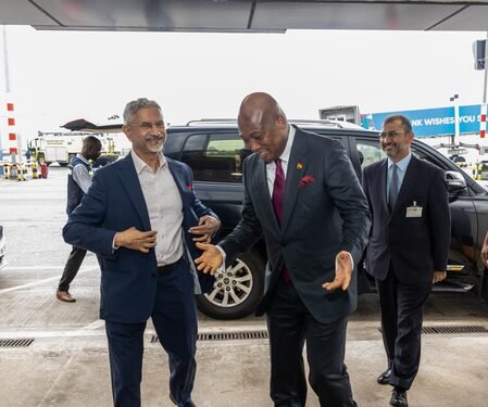 EAM Jaishankar arrives in Ghana to advance comprehensive partnership