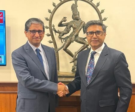 Bangladesh’s outgoing envoy, Foreign Secretary Misri discuss bilateral ties