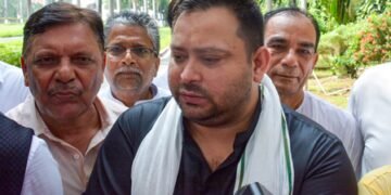 Tejashwi Yadav accuses Bihar govt of ‘misusing’ police against RJD candidate