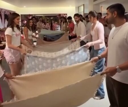 Aneet Padda, Ananya Panday bring out their inner child with fun game at Alanna Panday’s baby shower