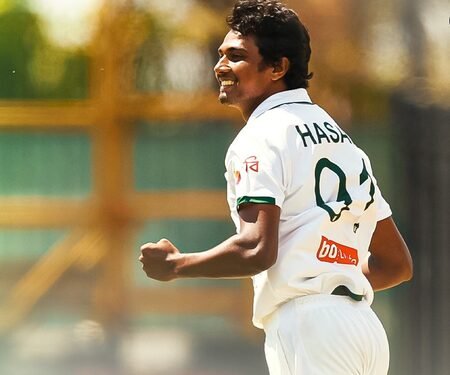 Hasan Mahmud becomes first Bangladesh pacer to take Test hat-trick