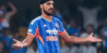 Arshdeep Singh surpasses Bhuvneshwar to complete most wickets for India in calendar year