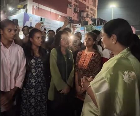 Delhi CM surprise inspection in Mukherjee Nagar; promises better facilities for students