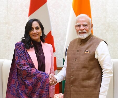 PM Modi, visiting Canadian Foreign Minister hold ‘productive discussion’ on further strengthening bilateral ties
