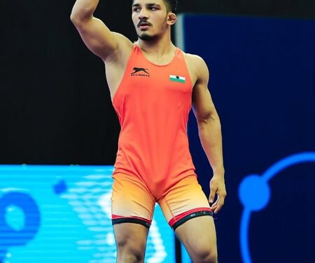 Vishvajit More clinches historic silver at U23 Wrestling Worlds