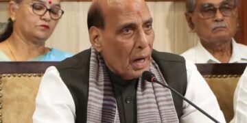 ‘Indira Gandhi put democracy behind bars, Rahul trying to create anarchy carrying Constitution in pocket’: Rajnath Singh