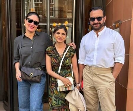 Saba Pataudi welcomes Kareena ‘to the family again’ on her 14th wedding anniversary with Saif Ali Khan