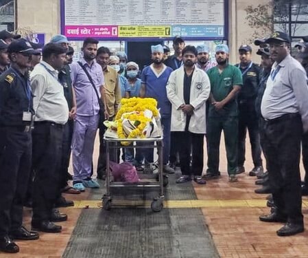 MP woman’s organ donation saves three lives, police accord guard of honour