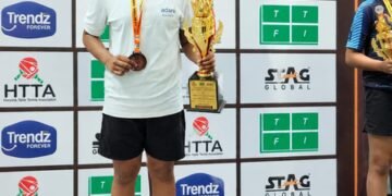 ‘Garv Hai’ athlete Divija Paul bags bronze at National Ranking Table Tennis Championship