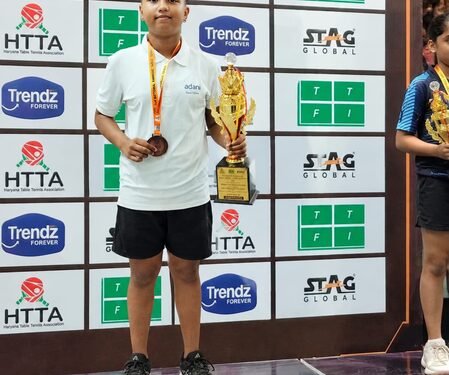‘Garv Hai’ athlete Divija Paul bags bronze at National Ranking Table Tennis Championship