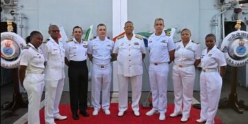 INS Tarkash sails from South Africa’s Simon’s Town for sea phase of IBSAMAR exercise