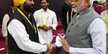 PM Modi extends birthday wishes to Punjab CM Mann, prays for his long life
