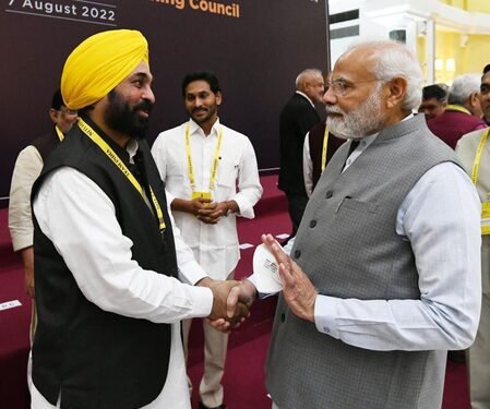 PM Modi extends birthday wishes to Punjab CM Mann, prays for his long life